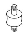 DINEX 18904 Rubber Buffer, silencer